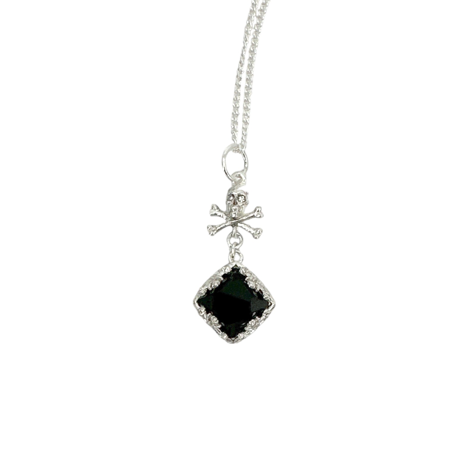 Virgins Saints & Angels Vsa Skull Treasure Charm Necklace Chain In Silver — image 5 of 8